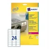 Αυτοκόλλητη ετικέτα εκτυπωτή Avery L6141-20