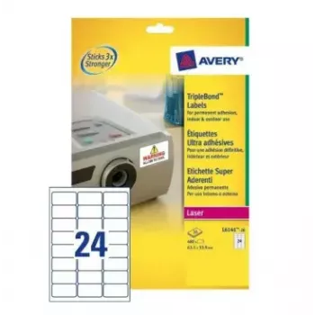 Αυτοκόλλητη ετικέτα εκτυπωτή Avery L6141-20