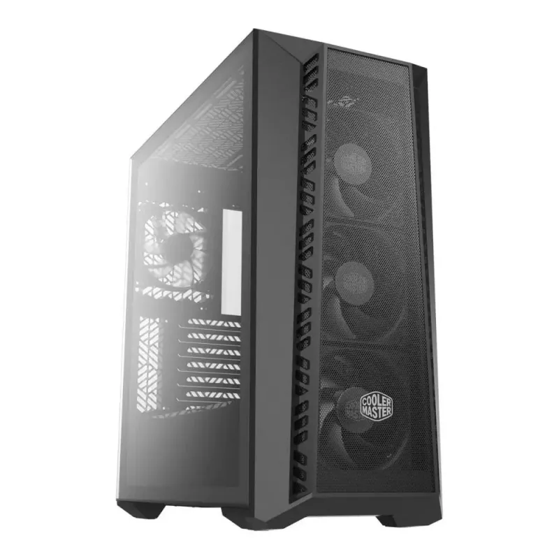 Θήκη COOLER MASTER MASTERBOX 520 MESH BLACKOUT EDITION MidiTower μαύρο
