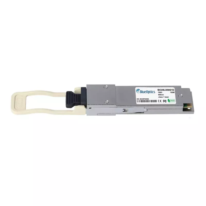 Μονάδα πομποδέκτη οπτικών ινών BlueOptics MMA1B00-E100-BO QSFP28 MTP/MPO
