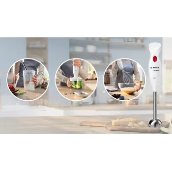 Ραβδομπλέντερ Bosch MSM24500 400 W κόκκινο, λευκό