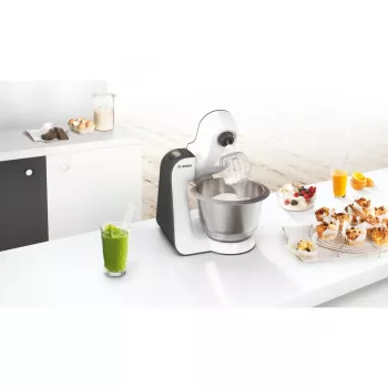 Παγκόσμιος επεξεργαστής κουζίνας Bosch MUM5 Start Line 800 W 3,9 L πορτοκαλί, ασημί, διαφανές, λευκό