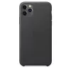Θήκη Apple iPhone 11 Pro Max δερμάτινη μαύρο