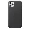 Θήκη Apple iPhone 11 Pro Max δερμάτινη μαύρο