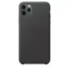 Θήκη Apple iPhone 11 Pro Max δερμάτινη μαύρο