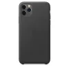 Θήκη Apple iPhone 11 Pro Max δερμάτινη μαύρο
