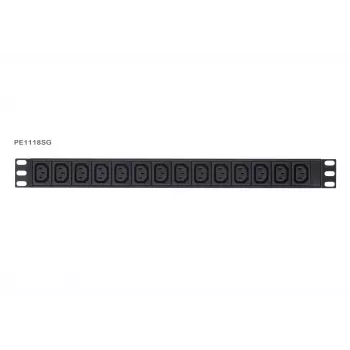 Basic Metered PDU ATEN PE1118SG 1U 18 έξοδοι AC προστασία υπέρτασης