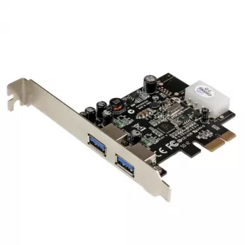 StarTech.com Προσαρμογέας κάρτας 2 θυρών PCI Express (PCIe) SuperSpeed USB 3.0 με UASP - τροφοδοσία LP4