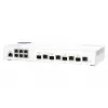 Διακόπτης δικτύου QNAP QSW-M2106-4C managed L2 2,5G Ethernet (100/1000/2500) λευκό