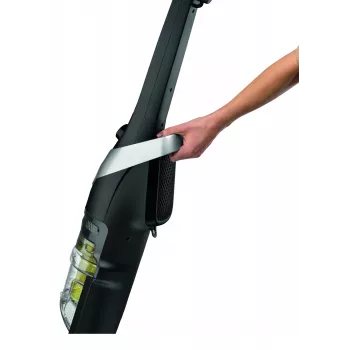 Rowenta RH8155WA Ηλεκτρική σκούπα ραβδί AC Στεγνή Κυκλωνική Χωρίς σακούλα 0,9 L 750 W Μαύρο, Ασημί, Κίτρινο