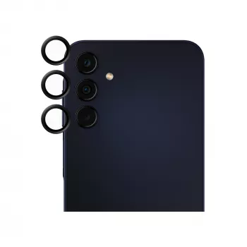 Προστασία φακού κάμερας PanzerGlass SAFE. για Samsung Galaxy A15 μαύρο ανθεκτικό σε γρατσουνιές ανθεκτικό σε κραδασμούς