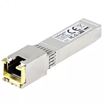 StarTech.com μονάδα πομποδέκτη SFP+ συμβατή με MSA - μονάδα SFP+ μη κωδικοποιημένη MSA - 10GBASE-T - SFP σε RJ45 Cat6/Cat5e - 10GE Gigabit Ethernet SFP+ - RJ-45 30m