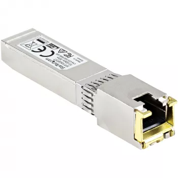 StarTech.com μονάδα πομποδέκτη SFP+ συμβατή με MSA - μονάδα SFP+ μη κωδικοποιημένη MSA - 10GBASE-T - SFP σε RJ45 Cat6/Cat5e - 10GE Gigabit Ethernet SFP+ - RJ-45 30m