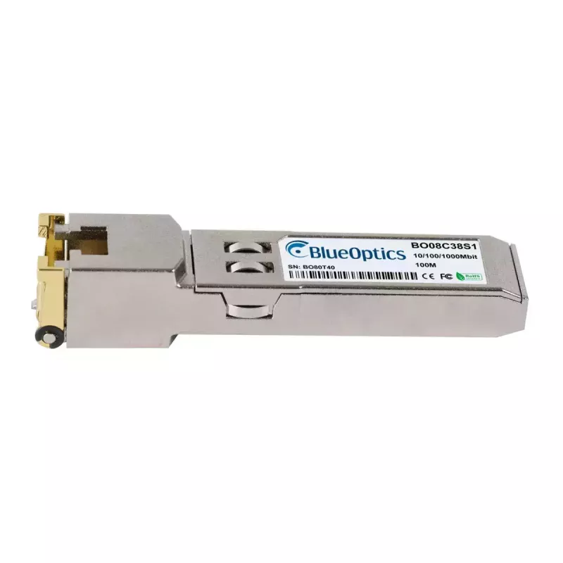Μονάδα πομποδέκτη SFP χαλκού BlueOptics SFPTX-BO ασημί 3.000.000 h MTBF