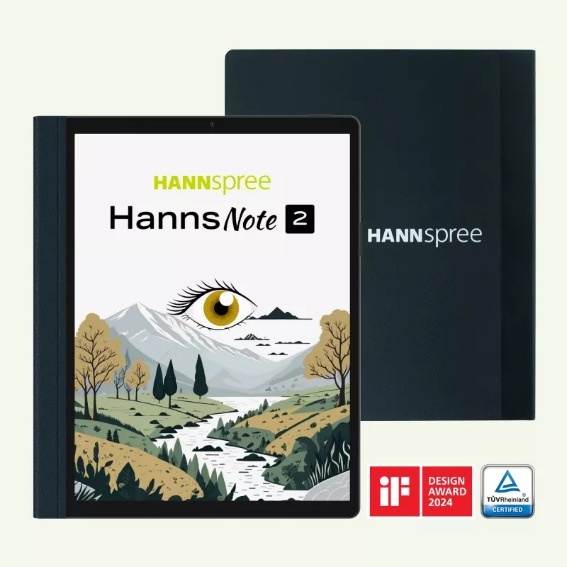 Hannspree HannsNote2 Αναγνώστης e-book Οθόνη αφής 64 GB Wi-Fi Μαύρο