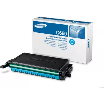 Samsung CLP-C660B Κυανή κασέτα τόνερ υψηλής απόδοσης, 2000 σελίδες, Κυανό, 1 τεμ.