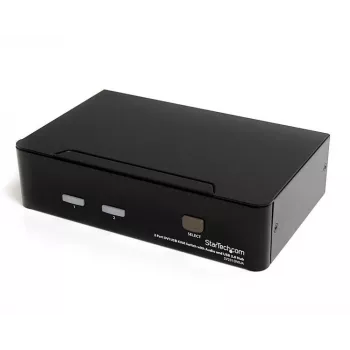 StarTech.com διακόπτης KVM DVI USB 2 θυρών με ήχο και hub USB 2.0