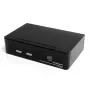StarTech.com διακόπτης KVM DVI USB 2 θυρών με ήχο και hub USB 2.0