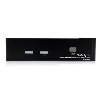 StarTech.com διακόπτης KVM DVI USB 2 θυρών με ήχο και hub USB 2.0