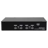 StarTech.com διακόπτης KVM USB DisplayPort 4 θυρών με ήχο, 3840 x 2400 pixel, μαύρο