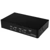 StarTech.com διακόπτης KVM USB DisplayPort 4 θυρών με ήχο, 3840 x 2400 pixel, μαύρο
