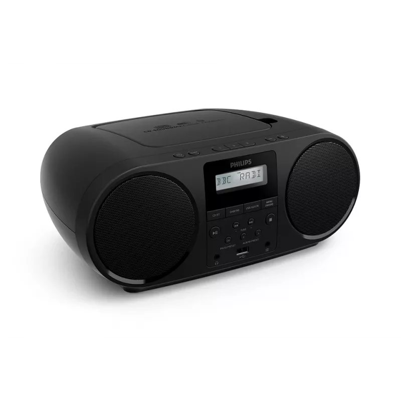 Philips TAZ6000/10 CD-Player μαύρο φορητό CD-Player
