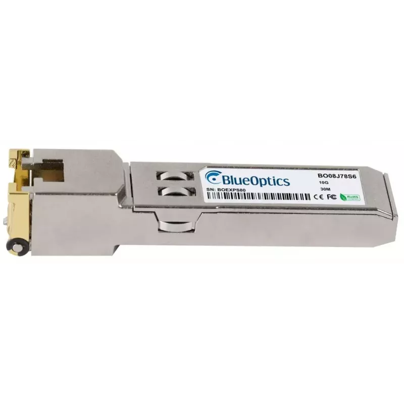 BlueOptics TEG-10GBRJ-BO Πομποδέκτης SFP+ χαλκού, RJ45, 10GBASE-T, 30 m