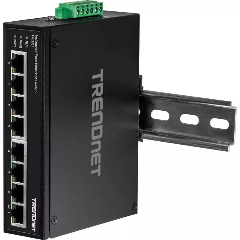 Μη διαχειριζόμενος διακόπτης Trendnet TI-E80