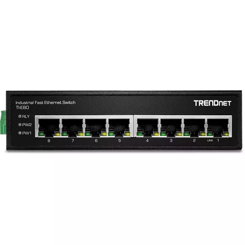 Μη διαχειριζόμενος διακόπτης Trendnet TI-E80
