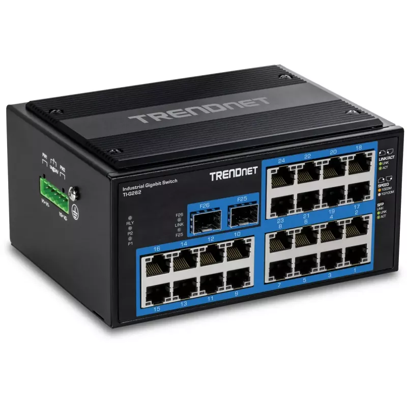 Διακόπτης δικτύου Trendnet TI-G262 24 Θύρες 52 Gbit/s