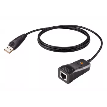 ATEN UC232BF σειριακό καλώδιο μαύρο 1,2 m USB Type-A RJ-45
