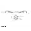 Καλώδιο HDMI ATEN VE7834A 60 m Type-A Type-D 18 Gbit/s Μαύρο