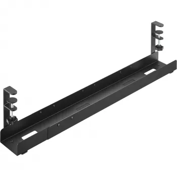 InLine Καθολικός οδηγός καλωδίων 3 σταδίων (80/100/120 cm) για τοποθέτηση κάτω από γραφείο, μαύρος