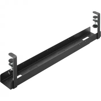 InLine Καθολικός οδηγός καλωδίων 3 σταδίων (80/100/120 cm) για τοποθέτηση κάτω από γραφείο, μαύρος
