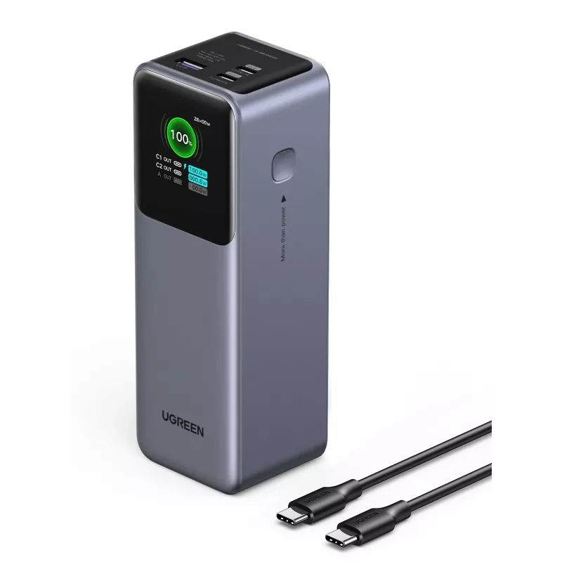 Ugreen 25000mAh 200W Fast Charging Powerbank γκρι