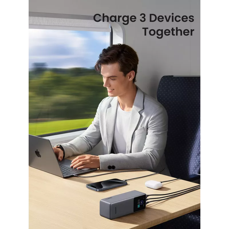 Ugreen 25000mAh 200W Fast Charging Powerbank γκρι
