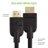 Techly ICOC HDMI2-4-050T Καλώδιο HDMI 5 m HDMI Type A (Standard) Μαύρο