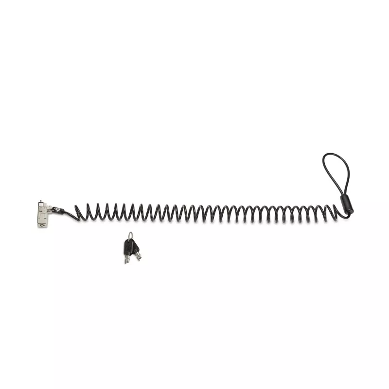 Kensington Slim NanoSaver 2.0 Portable Keyed Lock Ασημί Μαύρο 1.8m