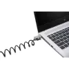 Kensington Slim NanoSaver 2.0 Portable Keyed Lock Ασημί Μαύρο 1.8m