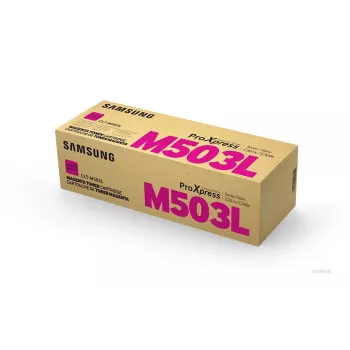Μελανοδοχείο τόνερ Samsung CLT‑M503L Magenta, Γνήσιο, 1 τεμ., εκτύπωση laser, 5000 σελίδες απόδοση