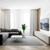 Techly ICA-PLB-721 Βάση/stand TV 2,03 m (80 ίντσες) Μαύρο