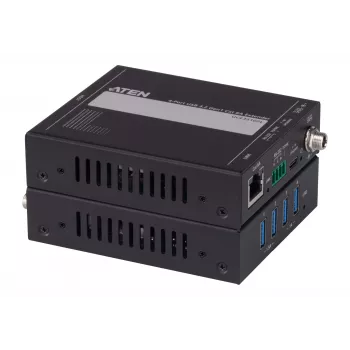 ATEN UCE33100 Επέκταση δικτύου Πομπός και δέκτης δικτύου Μαύρο