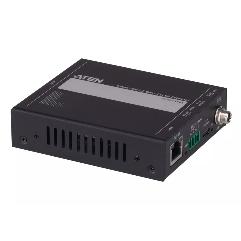 ATEN UCE33100 Επέκταση δικτύου Πομπός και δέκτης δικτύου Μαύρο