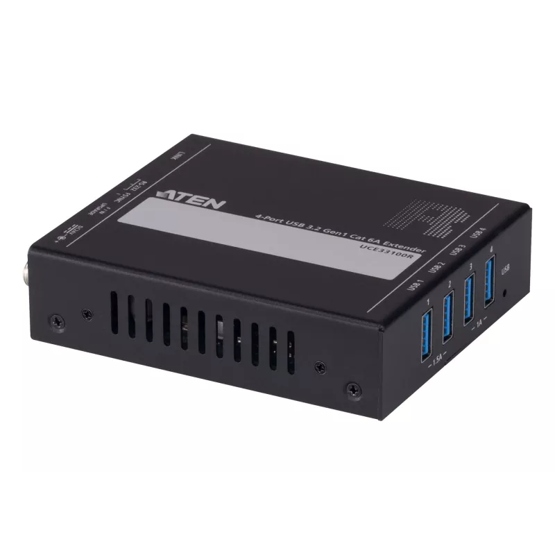 ATEN UCE33100 Επέκταση δικτύου Πομπός και δέκτης δικτύου Μαύρο