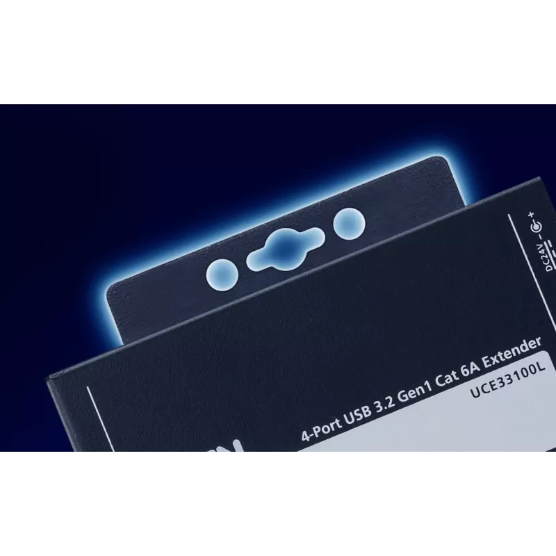 ATEN UCE33100 Επέκταση δικτύου Πομπός και δέκτης δικτύου Μαύρο