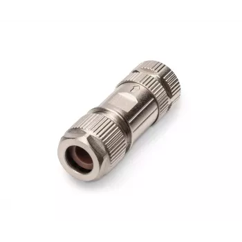 Digitus CAT 6A M12 X-coded υποδοχή θηλυκή, IP67, Field-Assembly