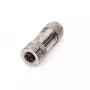 Digitus CAT 6A M12 X-coded υποδοχή θηλυκή, IP67, Field-Assembly