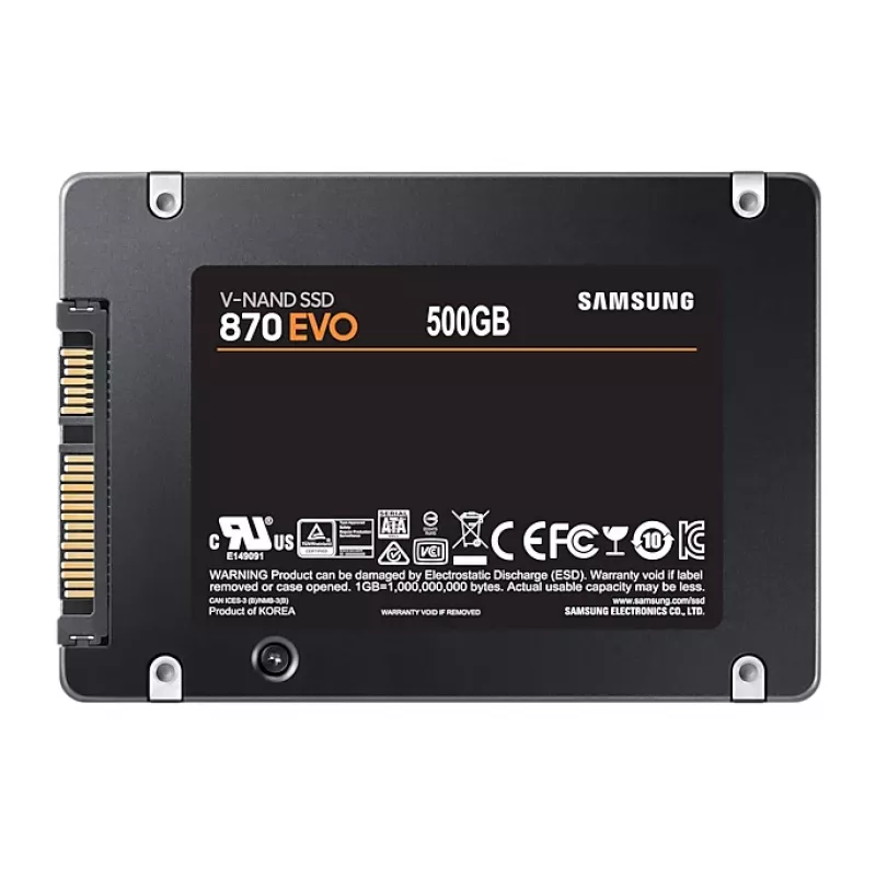 Samsung 870 EVO 500 GB 2,5 ίντσες Serial ATA III V-NAND TLC