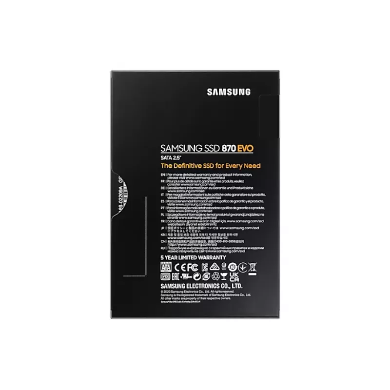 Samsung 870 EVO 500 GB 2,5 ίντσες Serial ATA III V-NAND TLC