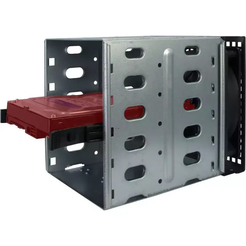 Κουτί διακομιστή Inter-Tech 4U 40255 Rack Μαύρο, Γκρι